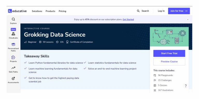 10 Best Data Science Online Courses for Beginners [updated]