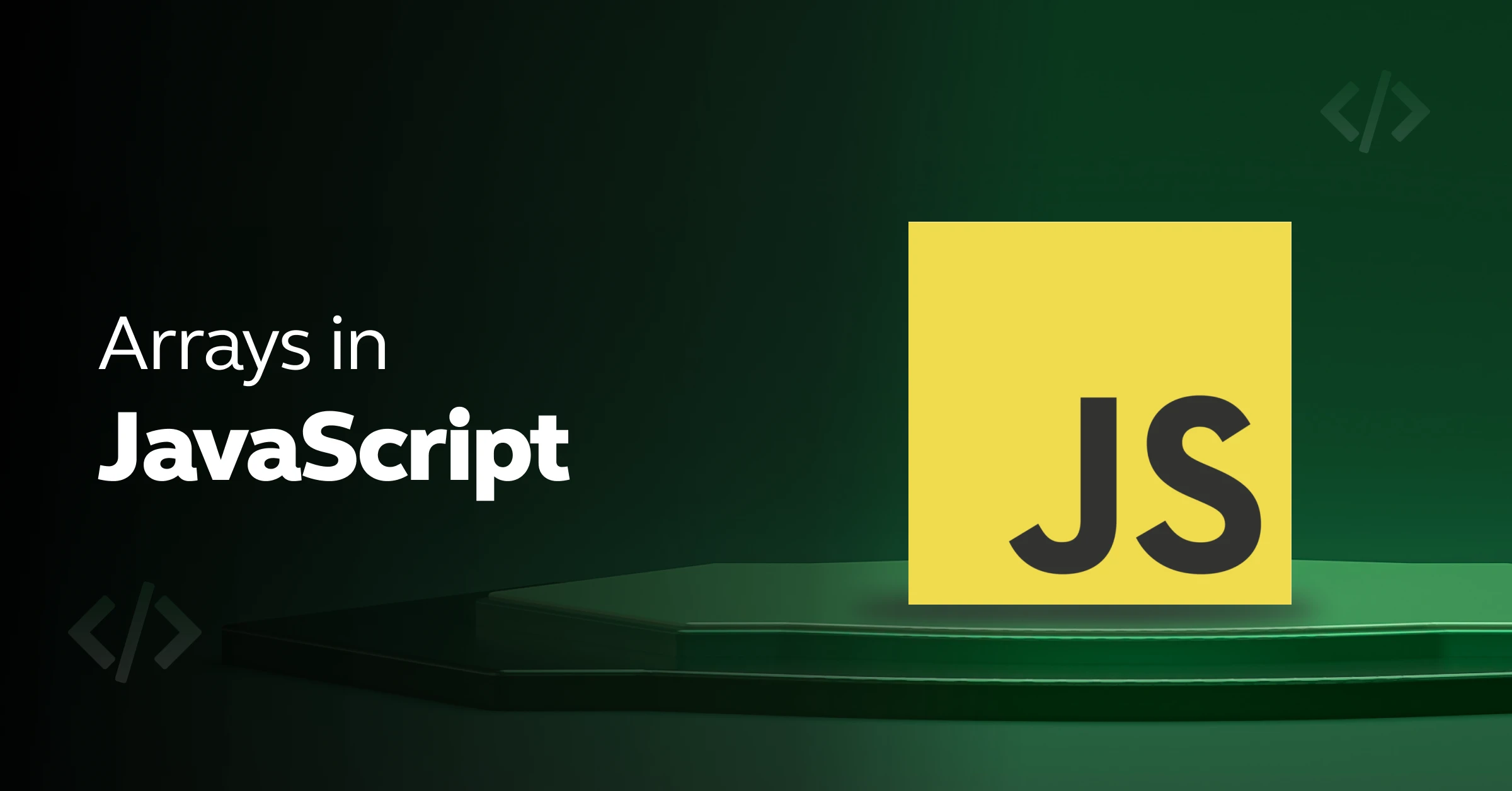 Arrays in JavaScript